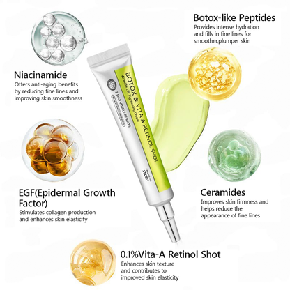 𝑶𝒇𝒇𝒊𝒄𝒊𝒂𝒍 𝑺𝒕𝒐𝒓𝒆😍| Regain youthful skin nown 💫STDEI® BOTOX & VITA A RETINOL SHOT Wrinkle Lift Tightening Cream