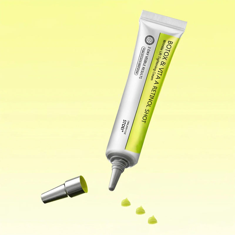 𝑶𝒇𝒇𝒊𝒄𝒊𝒂𝒍 𝑺𝒕𝒐𝒓𝒆😍| Regain youthful skin nown 💫STDEI® BOTOX & VITA A RETINOL SHOT Wrinkle Lift Tightening Cream