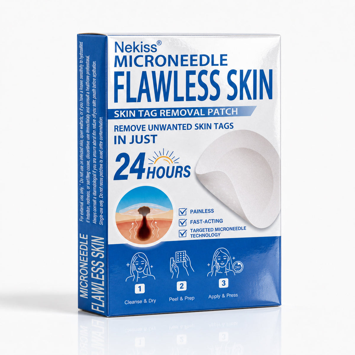 🏅👩🏻‍⚕️ 𝐎𝐟𝐟𝐢𝐜𝐢𝐚𝐥 𝐒𝐭𝐨𝐫𝐞 | 𝑵𝐞𝒌𝐢𝐬𝐬® 🌿 𝐁𝐨𝐭𝐚𝐧𝐢𝐜𝐚𝐥 𝐌𝐢𝐜𝐫𝐨𝐧𝐞𝐞𝐝𝐥𝐞 𝐇𝐲𝐝𝐫𝐨𝐜𝐨𝐥𝐥𝐨𝐢𝐝 𝐏𝐚𝐭𝐜𝐡 (𝐅𝐨𝐫 𝐒𝐤𝐢𝐧 𝐓𝐚𝐠𝐬, 𝐒𝐦𝐚𝐥𝐥 𝐒𝐤𝐢𝐧 𝐆𝐫𝐨𝐰𝐭𝐡𝐬, 𝐖𝐚𝐫𝐭𝐬, 𝐌𝐨𝐥𝐞𝐬, 𝐀𝐠𝐞 𝐒𝐩𝐨𝐭𝐬 & 𝐏𝐢𝐠𝐦𝐞𝐧𝐭𝐚𝐭𝐢𝐨𝐧 𝐂𝐨𝐧𝐜𝐞𝐫𝐧𝐬)