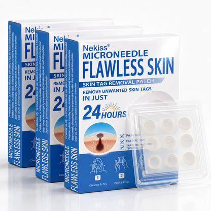 🏅👩🏻‍⚕️ 𝐎𝐟𝐟𝐢𝐜𝐢𝐚𝐥 𝐒𝐭𝐨𝐫𝐞 | 𝑵𝐞𝒌𝐢𝐬𝐬® 🌿 𝐁𝐨𝐭𝐚𝐧𝐢𝐜𝐚𝐥 𝐌𝐢𝐜𝐫𝐨𝐧𝐞𝐞𝐝𝐥𝐞 𝐇𝐲𝐝𝐫𝐨𝐜𝐨𝐥𝐥𝐨𝐢𝐝 𝐏𝐚𝐭𝐜𝐡 (𝐅𝐨𝐫 𝐒𝐤𝐢𝐧 𝐓𝐚𝐠𝐬, 𝐒𝐦𝐚𝐥𝐥 𝐒𝐤𝐢𝐧 𝐆𝐫𝐨𝐰𝐭𝐡𝐬, 𝐖𝐚𝐫𝐭𝐬, 𝐌𝐨𝐥𝐞𝐬, 𝐀𝐠𝐞 𝐒𝐩𝐨𝐭𝐬 & 𝐏𝐢𝐠𝐦𝐞𝐧𝐭𝐚𝐭𝐢𝐨𝐧 𝐂𝐨𝐧𝐜𝐞𝐫𝐧𝐬)